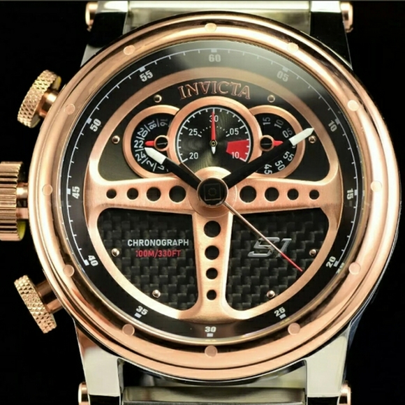 FIRM PRICE-ON SALE-INVICTA Wheel Dashboard Chrono